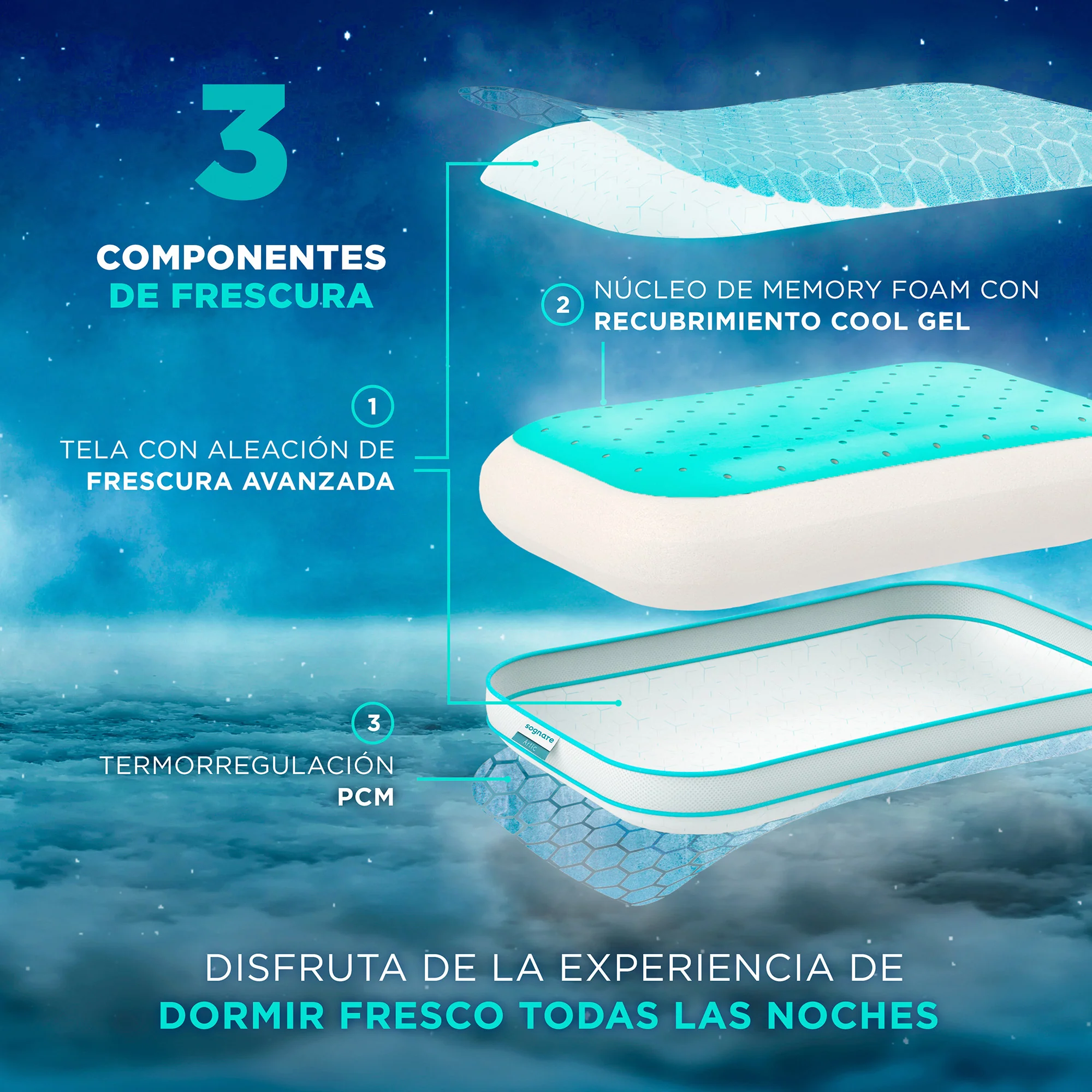 Almohada Sognare® Artic - Image 3